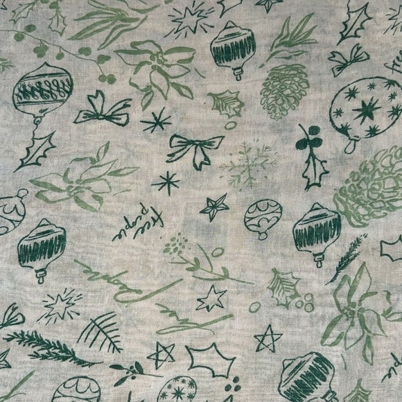 Free People Large Gauze Christmas Reusable Shopping Tote - Picture 3 of 3